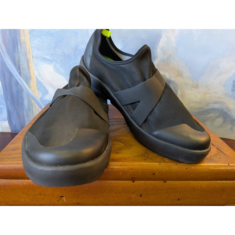 Oofos Mens 13 Oomg Low ee Zee Slip-on In Blk - Picture 5 of 10